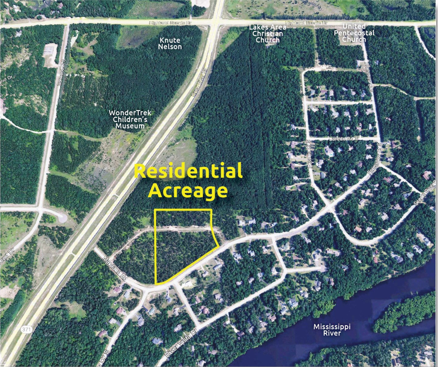 SOLD! 9+ Residential Acres on Forestview Drive